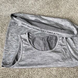 lululemon athletica Gray Men's Tank Top